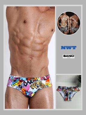 BANG! - SUPER POP - Men's Swim Brief (M)